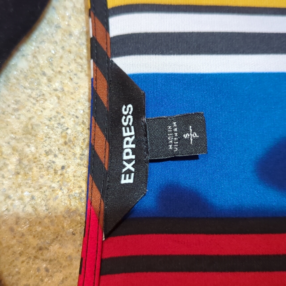 Express multicolored striped dress - Picture 9 of 11